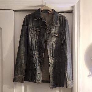 H&M Dark Blue Denim Jacket